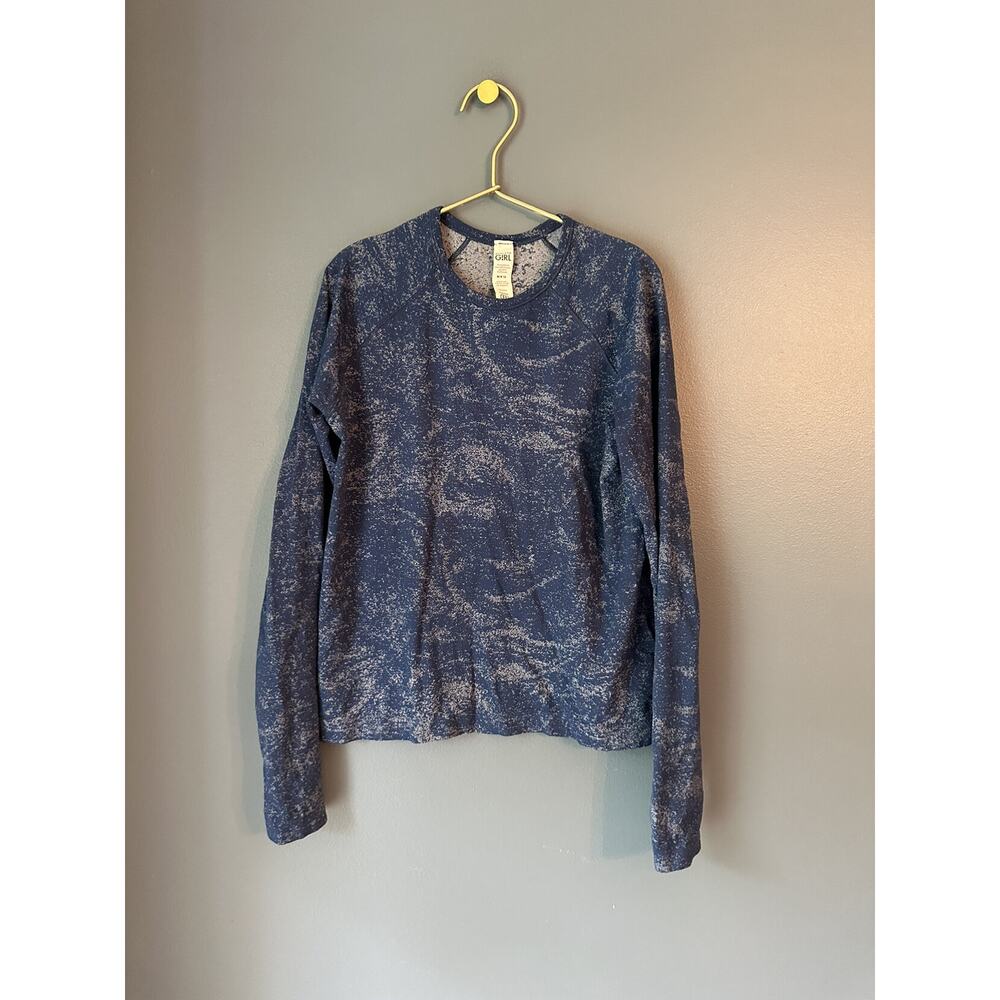 Athleta Girl Long Sleeve‎ Athletic Shirt With Thumb holes